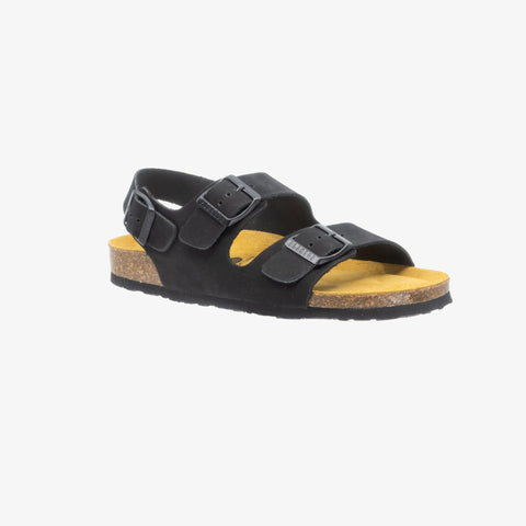 Baku Womens Sandal - Negro Nobuck (nubuck)