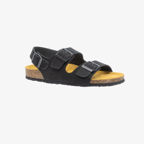 Baku Womens Sandal - Negro Nobuck (nubuck)