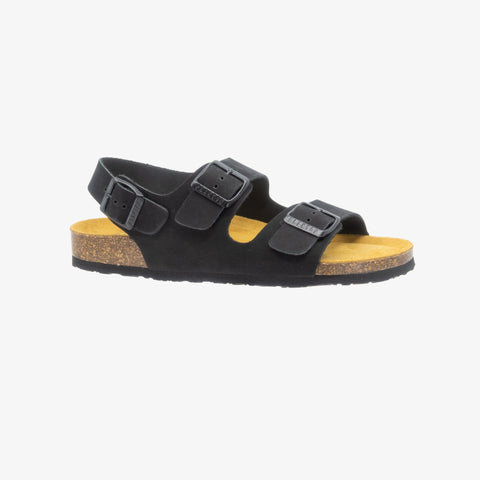 Baku Womens Sandal - Negro Nobuck (nubuck)
