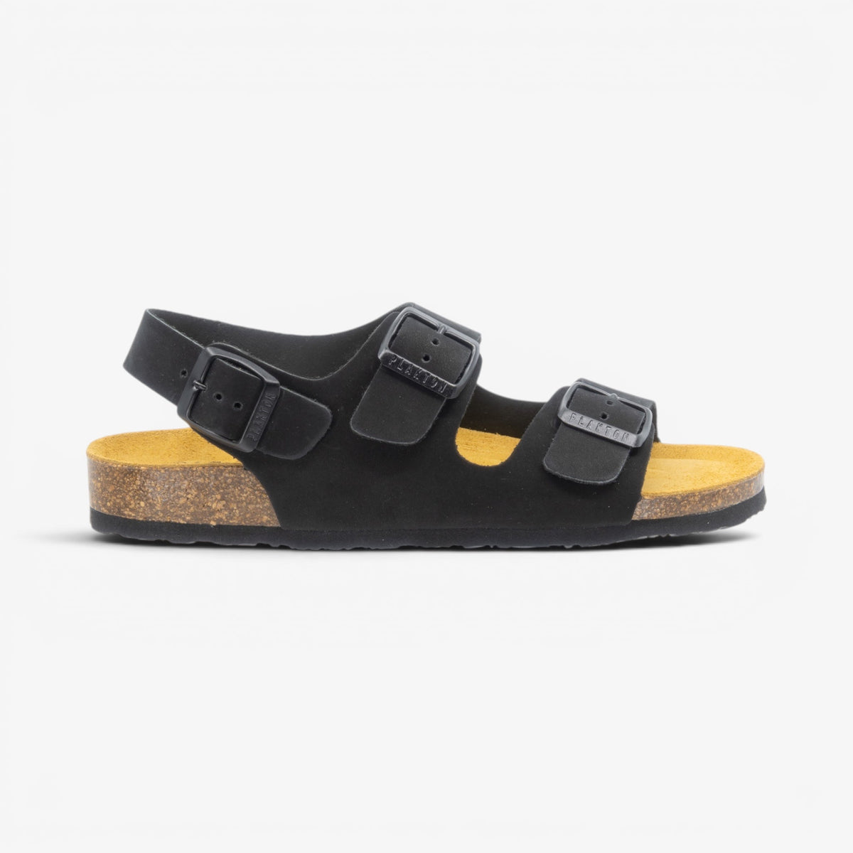 Baku Nobuck Womens Sandal – Negro image 2