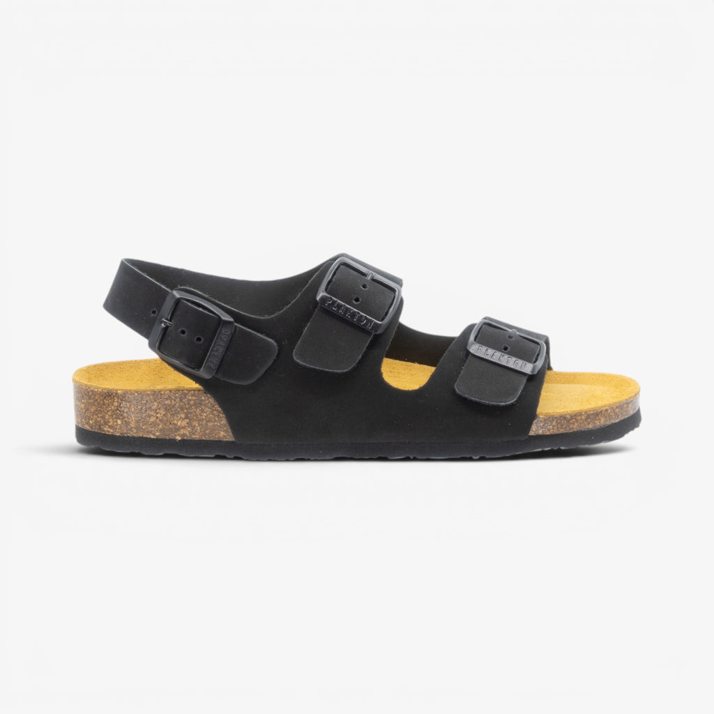 Baku Womens Sandal - Negro Nobuck (nubuck)