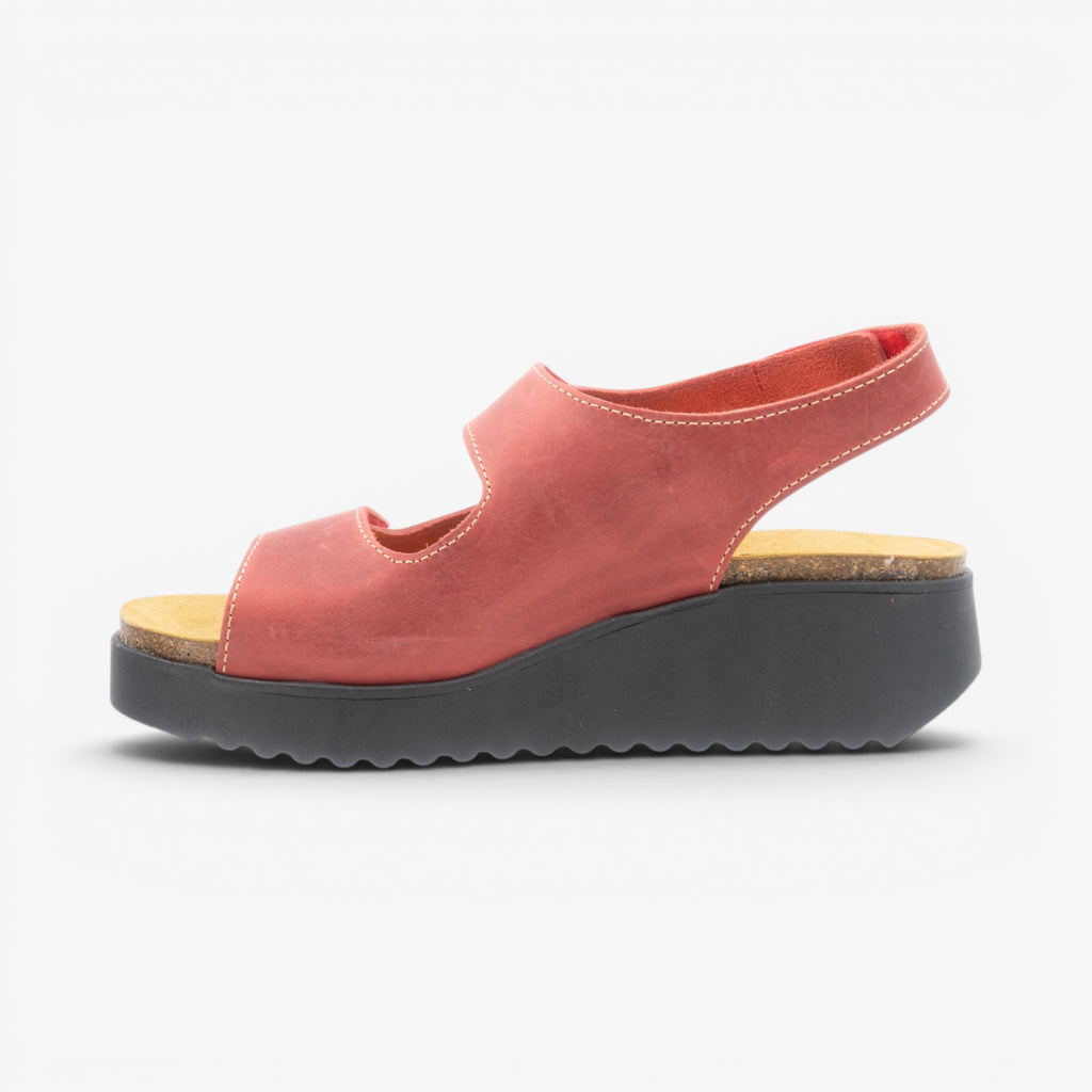 Osaka Womens Sandal - Rojo Apure (leather)