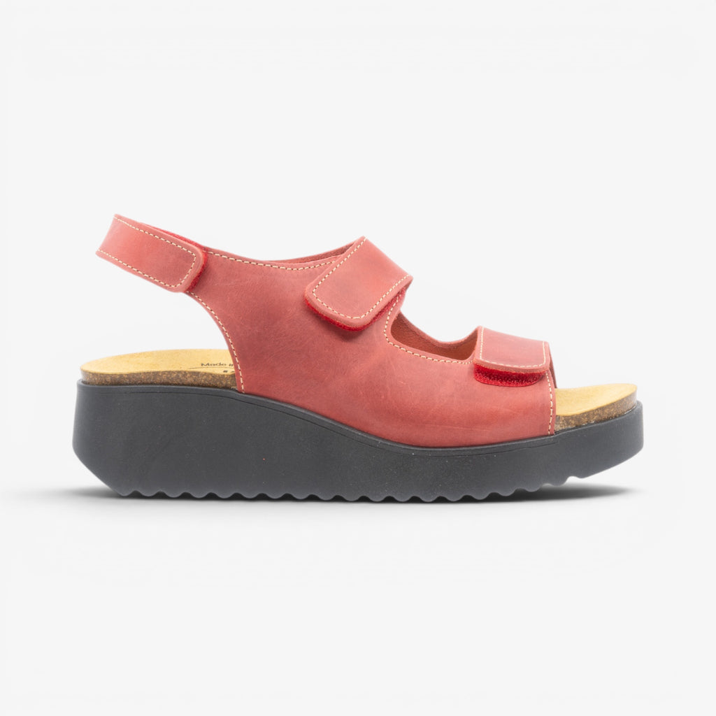 Osaka Womens Sandal - Rojo Apure (leather)