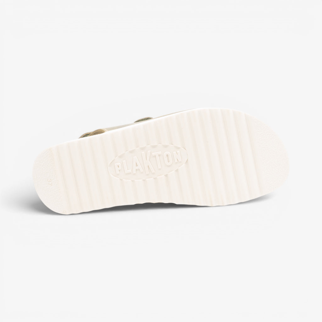 Osaka Womens Sandal - Kaki Apure (leather)