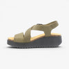 Kioto Womens Sandal - Salvia Buffalo (premium leather)