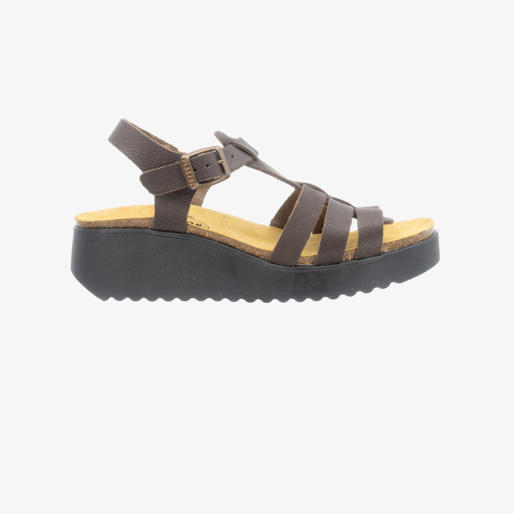 Ise Womens Sandal - Marron Buffalo (premium leather)