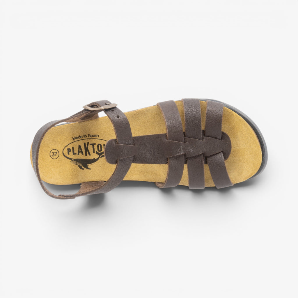 Ise Womens Sandal - Marron Buffalo (premium leather)