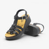 Ise Womens Sandal - Negro Buffalo (premium leather)