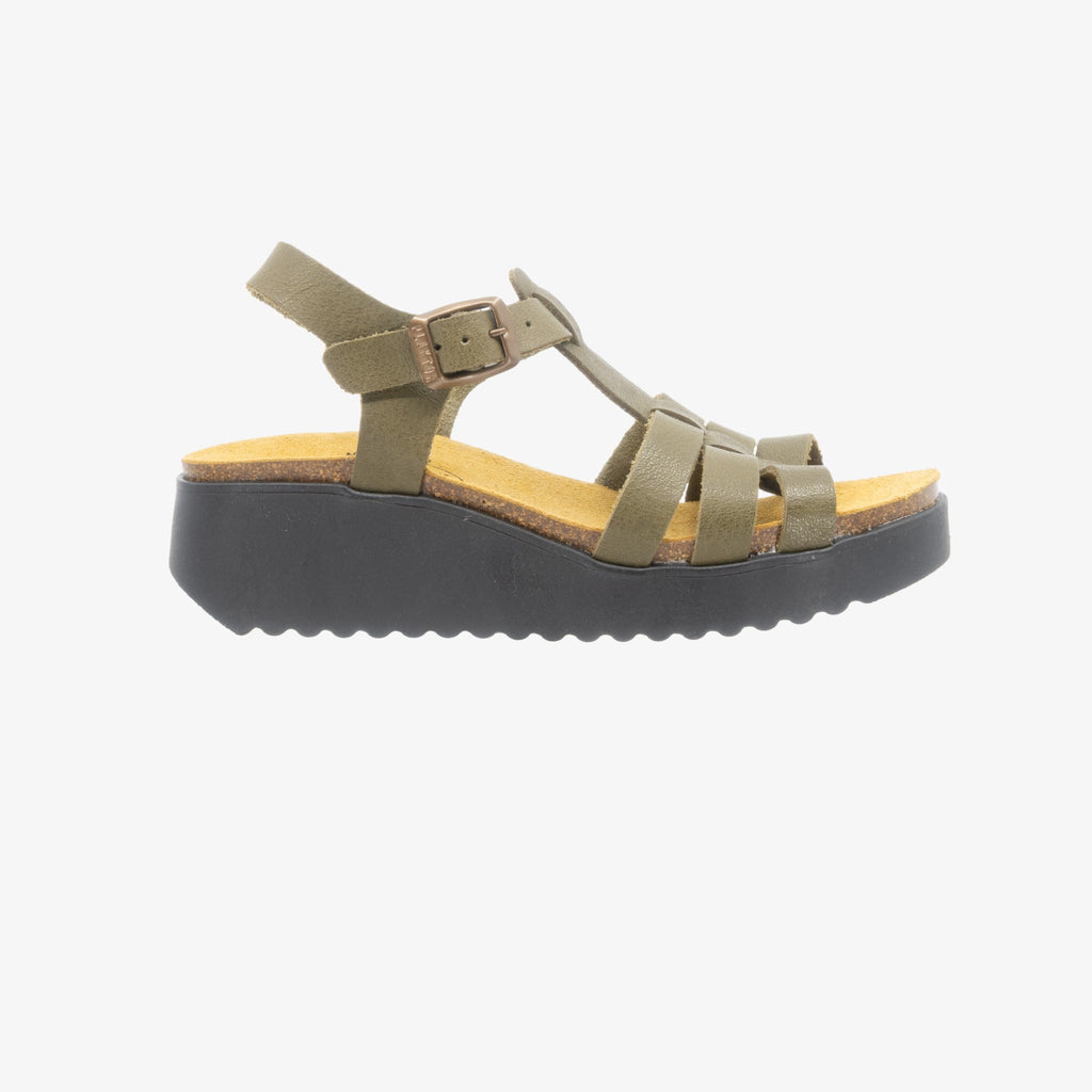 Ise Womens Sandal - Salvia Buffalo (premium leather)