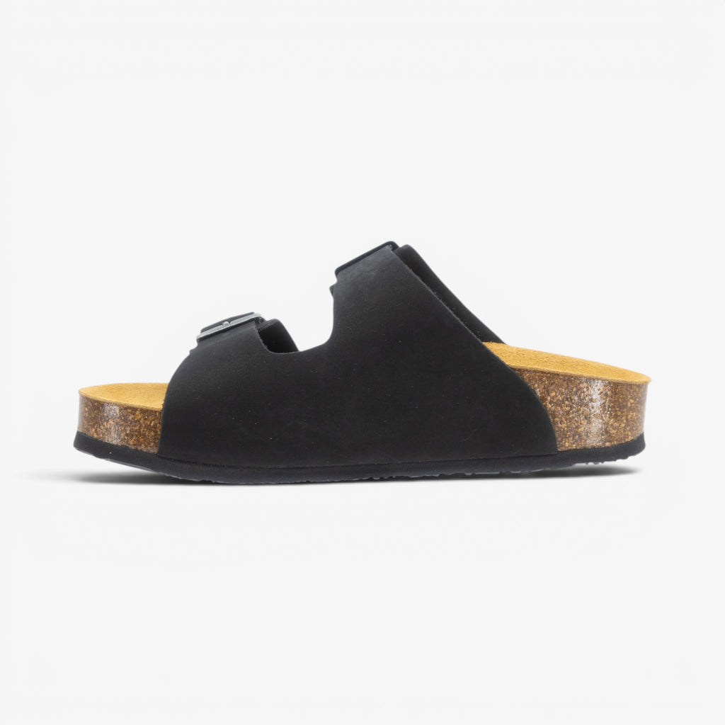 Beta Platform Womens Sandal - Negro Nobuck (nubuck)