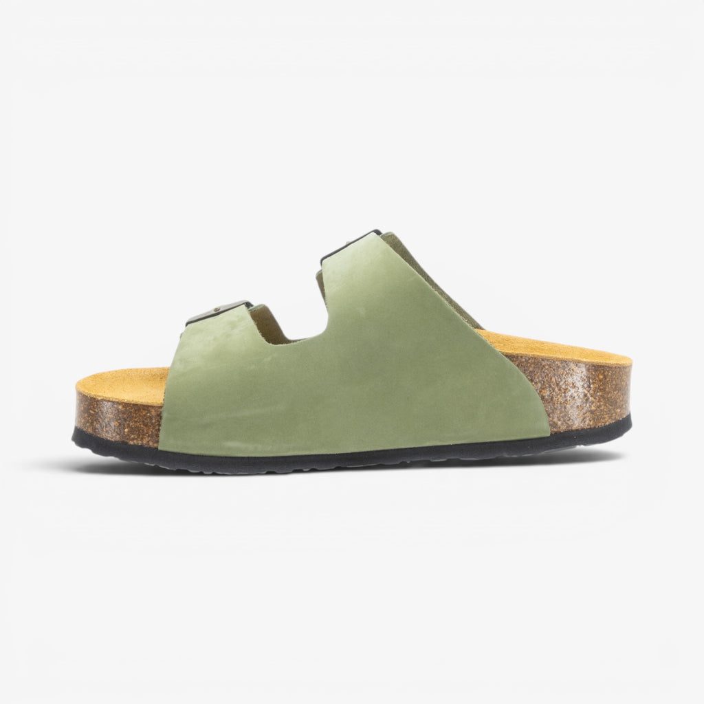 Beta Platform Womens Sandal - Oliva Nobuck (nubuck)