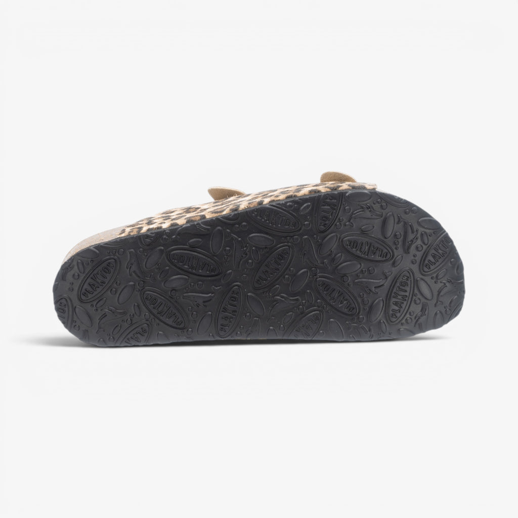 Beta Platform Womens Sandal - Panther (pony hair)