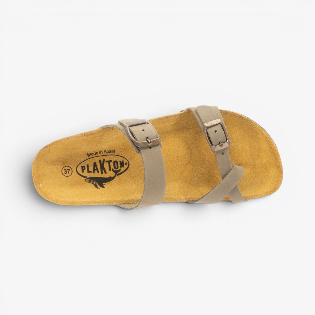 Bombay Platform Womens Sandal - Kaki Nobuck (nubuck)