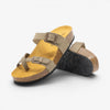 Bombay Platform Womens Sandal - Kaki Nobuck (nubuck)
