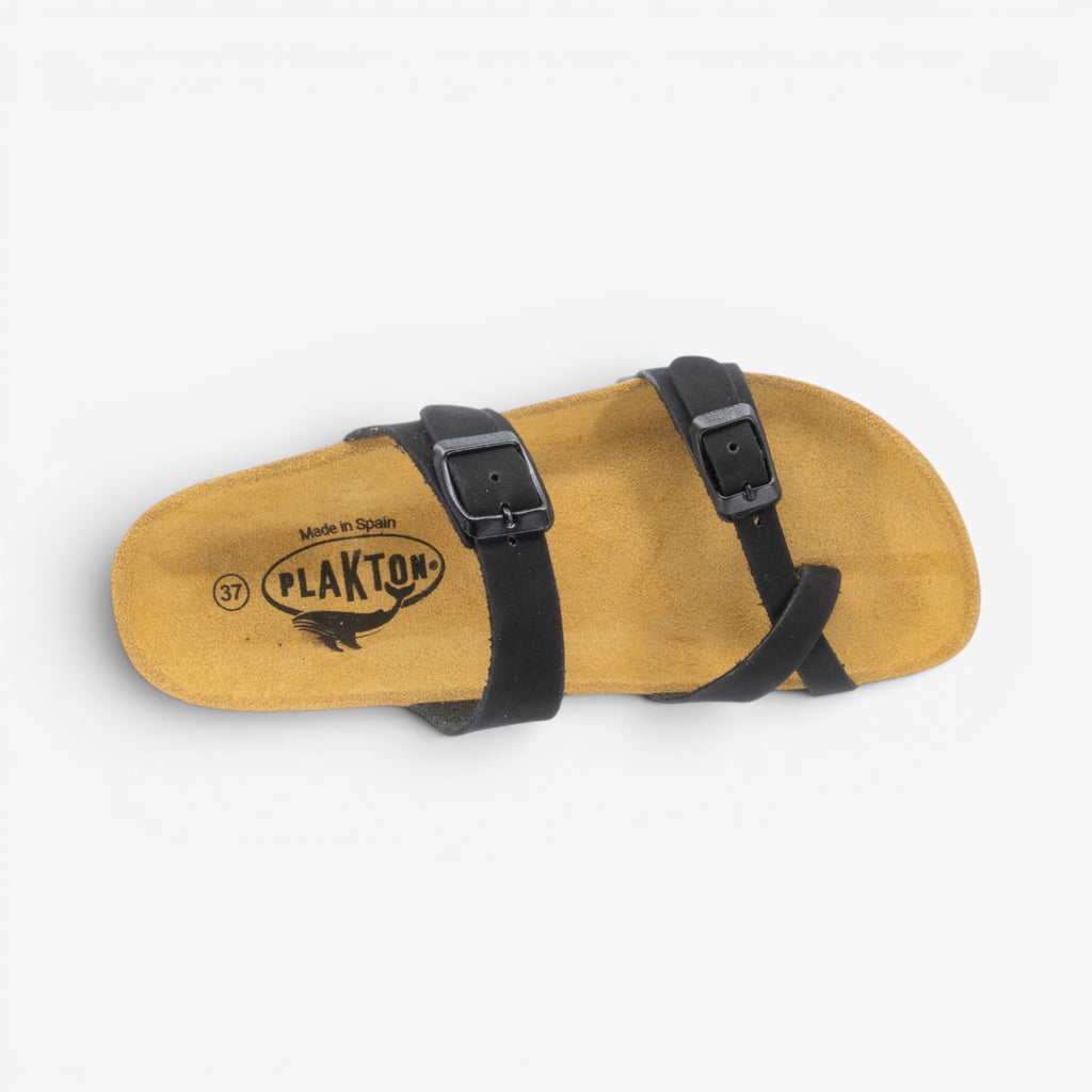 Bombay Platform Womens Sandal - Negro Nobuck (nubuck)