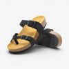 Bombay Platform Womens Sandal - Negro Nobuck (nubuck)