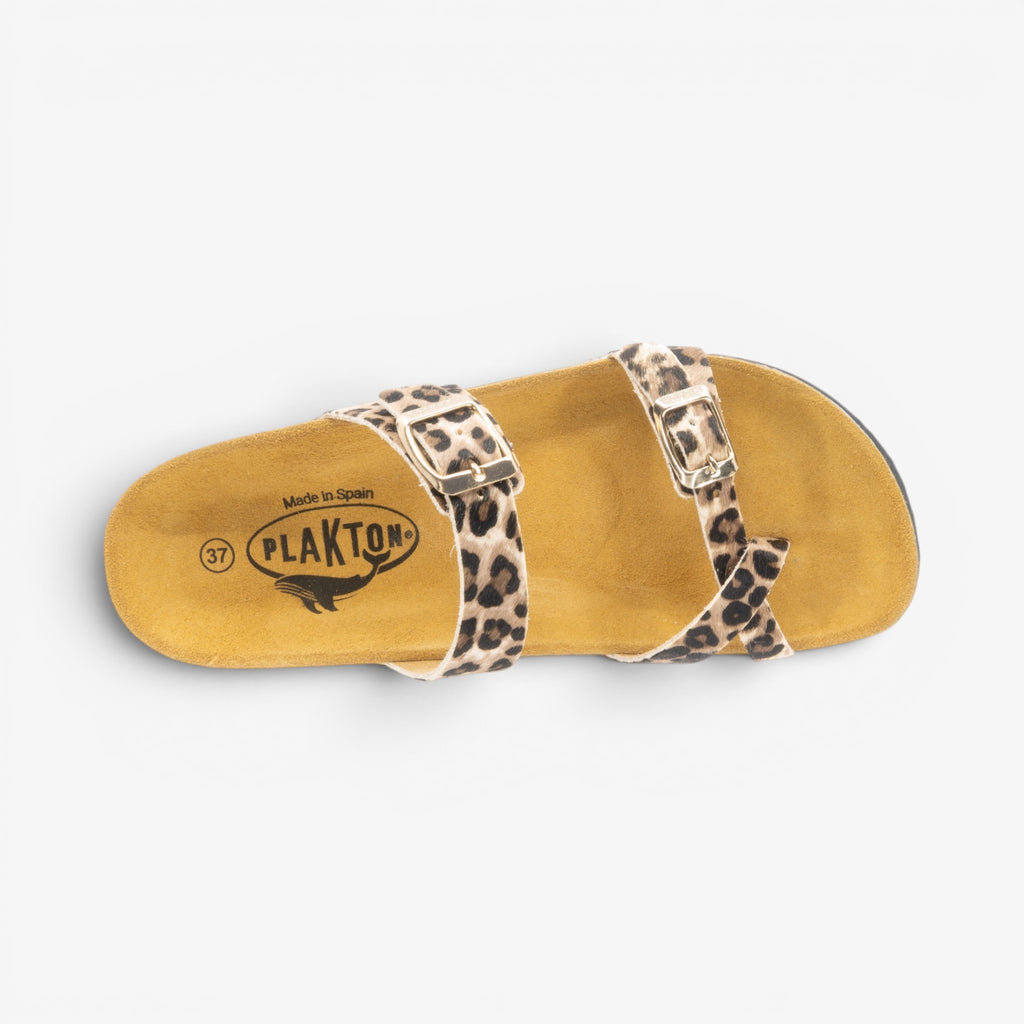 Bombay Platform Womens Sandal - Panther Black (pony hair)