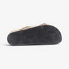 Bombay Platform Womens Sandal - Panther Black (pony hair)