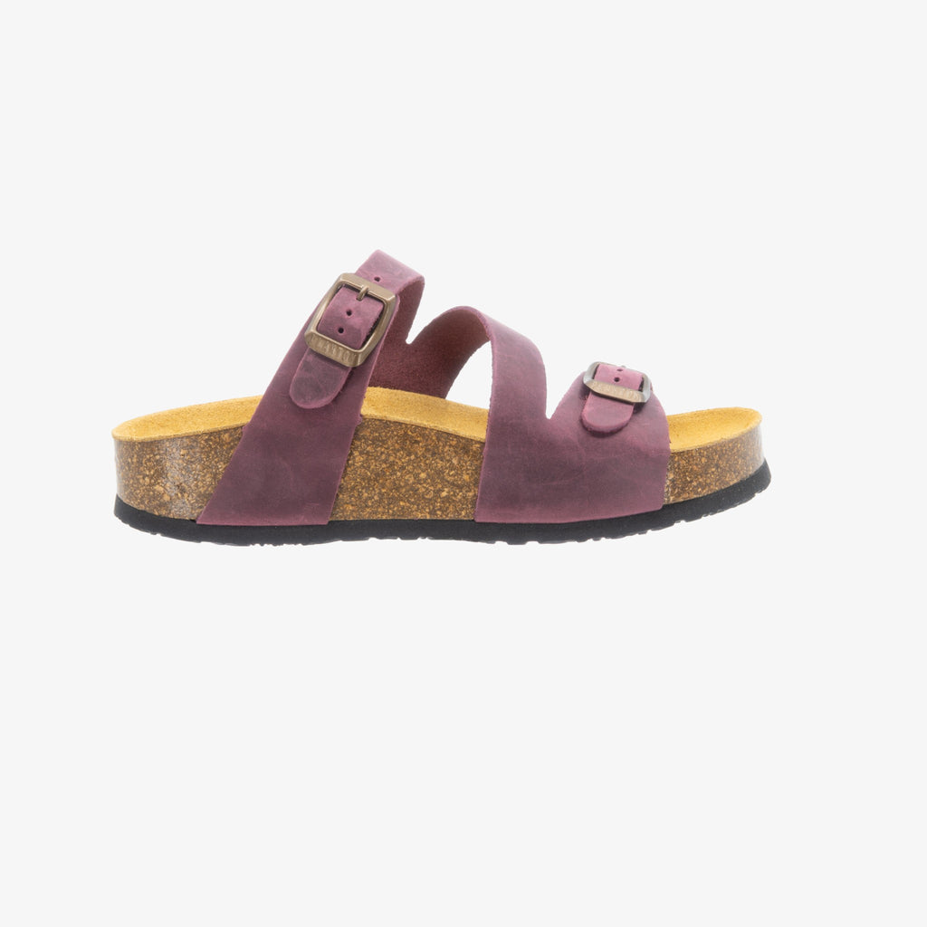 Bolino Platform Womens Sandal - Burdeos Apure (leather)