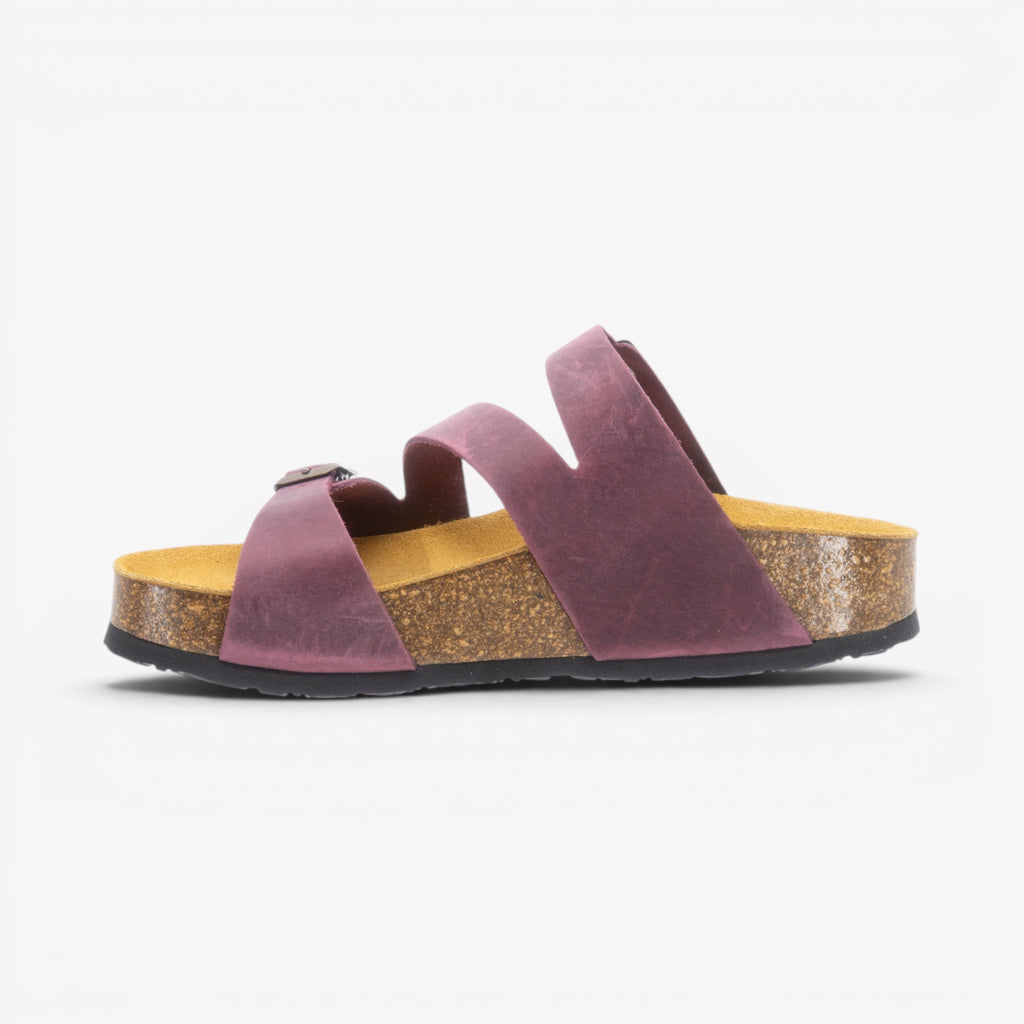 Bolino Platform Womens Sandal - Burdeos Apure (leather)