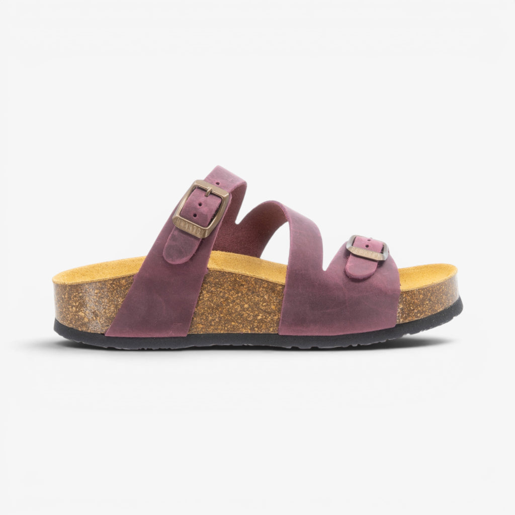 Bolino Platform Womens Sandal - Burdeos Apure (leather)