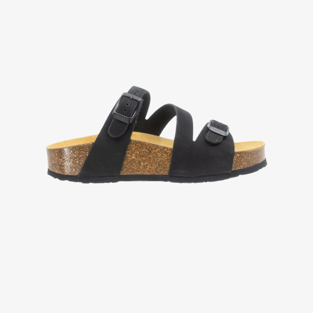 Bolino Platform Womens Sandal - Negro Nobuck (nubuck)