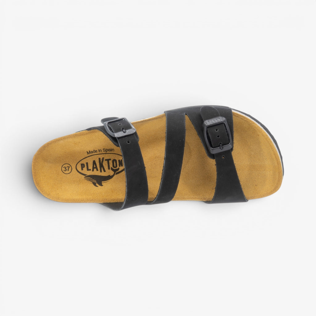Bolino Platform Womens Sandal - Negro Nobuck (nubuck)