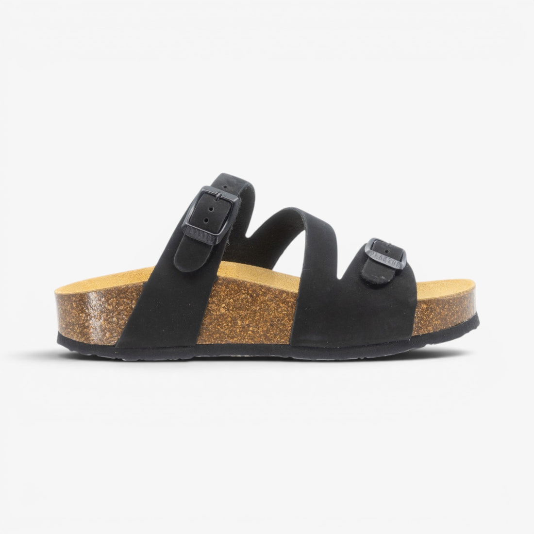 Bolino Platform Nobuck Womens Sandal – Negro image 2