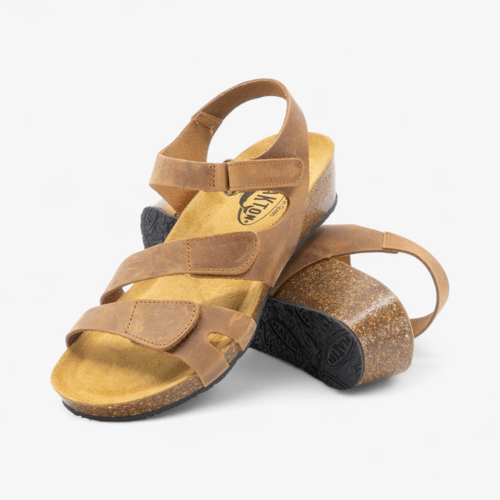Cordoba Wedge Womens Sandal - Roble Apure (leather)