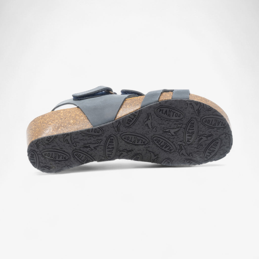 Cordoba Wedge Womens Sandal - Marino Apure (leather)