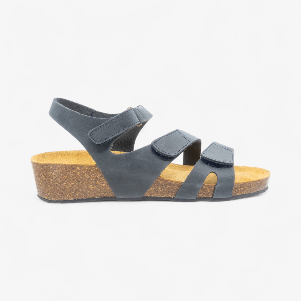Cordoba Wedge Womens Sandal - Marino Apure (leather)