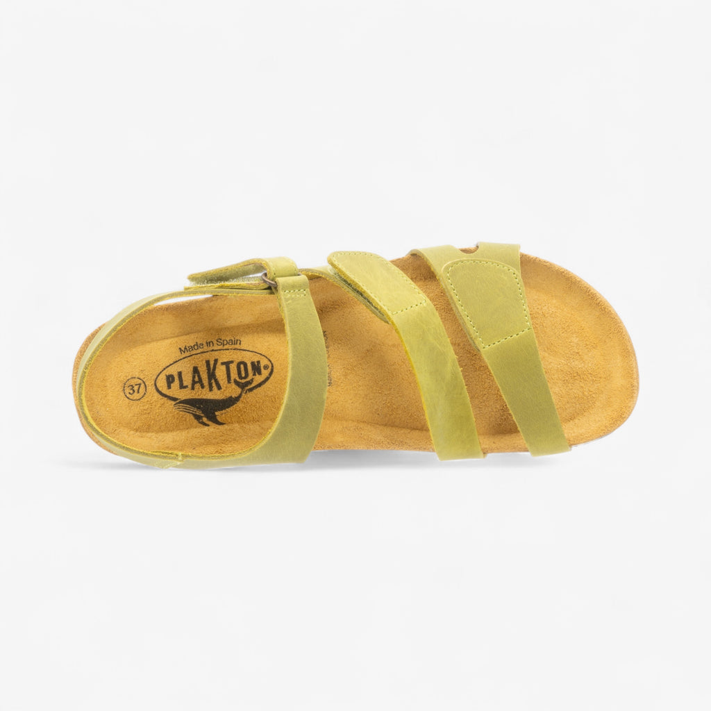 Cordoba Wedge Womens Sandal - Pistacho Apure (leather)