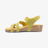 Cordoba Wedge Womens Sandal - Pistacho Apure (leather)