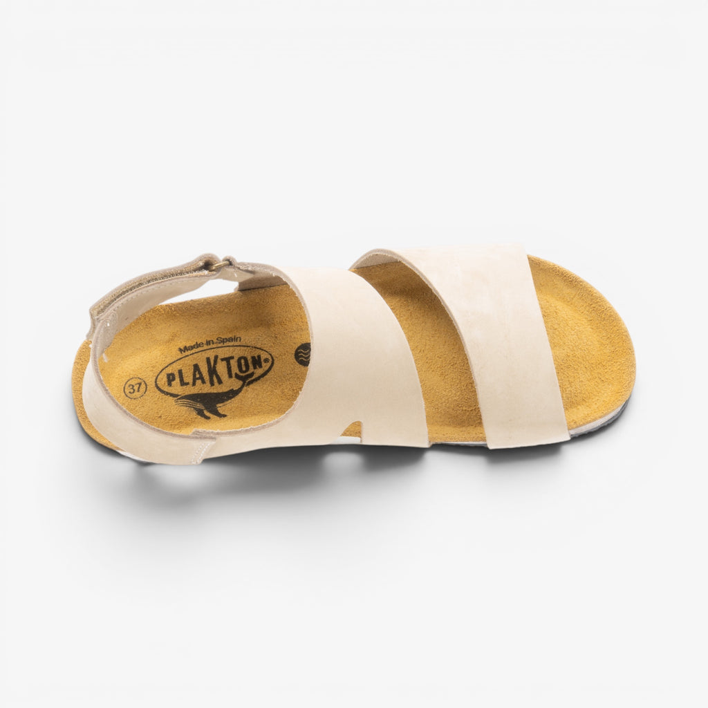 Creta Wedge Womens Sandal - Hielo Nobuck (nubuck)