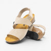 Creta Wedge Womens Sandal - Hielo Nobuck (nubuck)