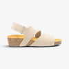 Creta Wedge Womens Sandal - Hielo Nobuck (nubuck)