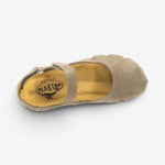 Amy Wedge Nobuck Womens Sandal – Kaki image 4