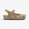 Amy Wedge Womens Sandal - Kaki Nobuck (nubuck)