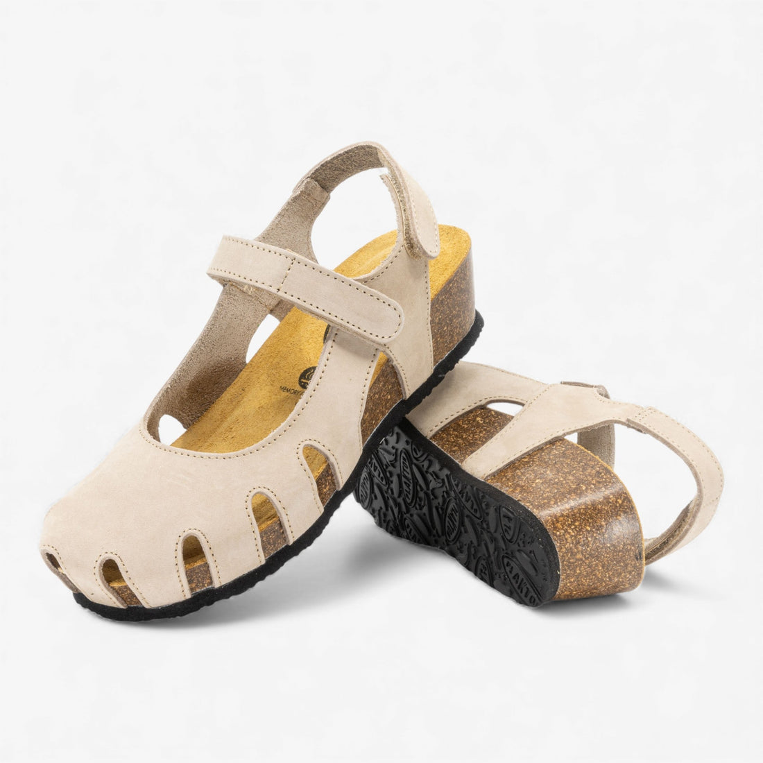 Amy Wedge Nobuck Womens Sandal – Hielo image 1