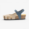 Amy Wedge Womens Sandal - Taupe/Atlantic Nobuck (nubuck)