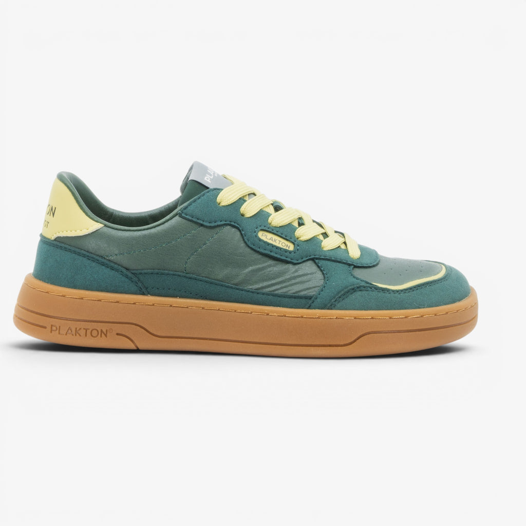 Amai Womens Barefoot Trainers - Wrinkled Green