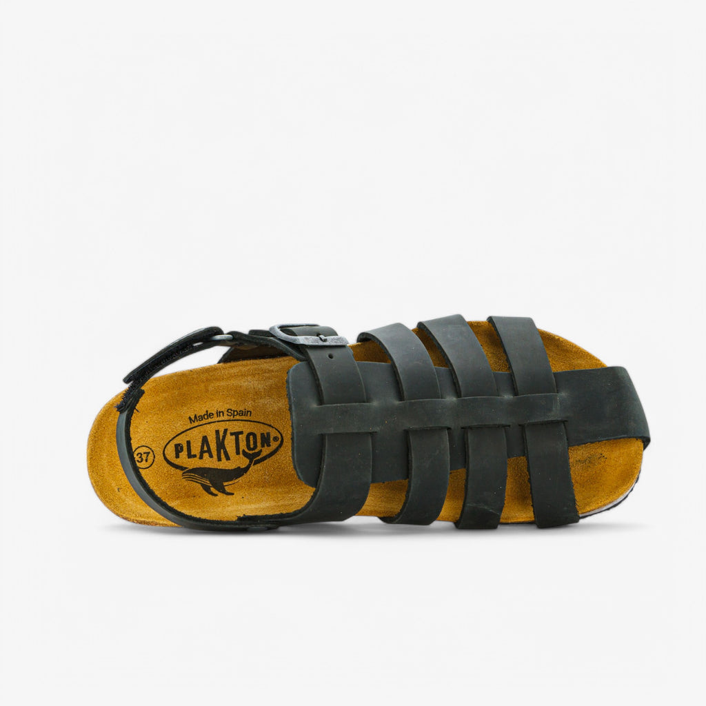 Capri Platform Womens Sandal - Negro Apure (leather)