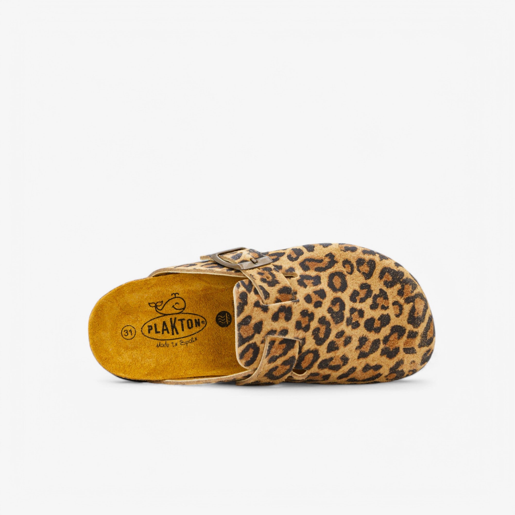 Bloggie Animal Print Kids Clog – Leopard image 4