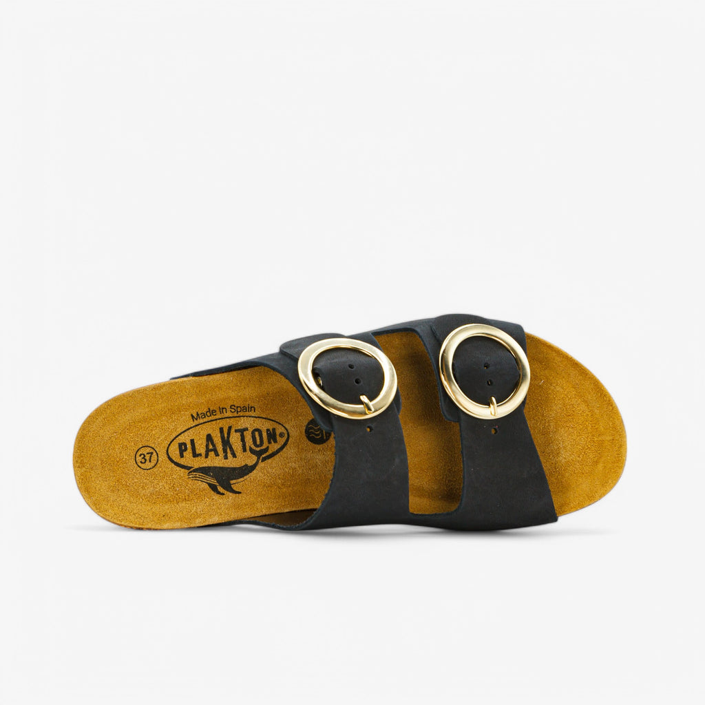 Memory Platform Womens Sandal - Negro Nobuck (nubuck)