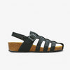 Capri Platform Womens Sandal - Negro Apure (leather)