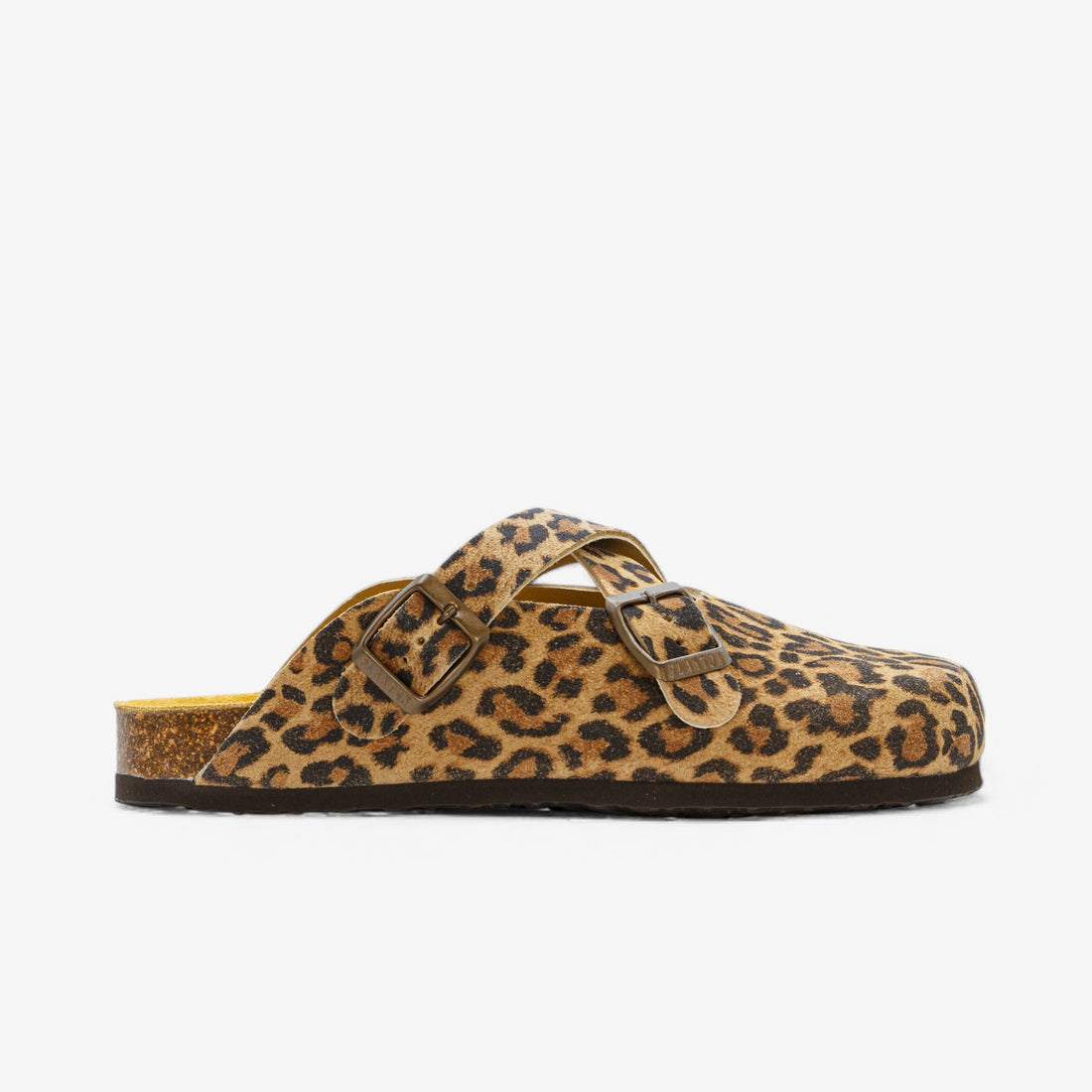 Blogger Animal Print Womens Clog – Leopard Print image 2