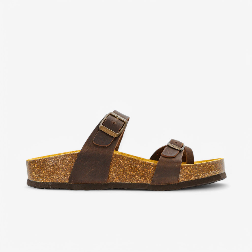 Bombay Platform Womens Sandal - Marron Apure (leather)