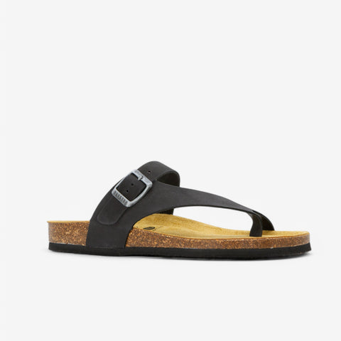Battle Womens Sandal - Negro Nobuck (nubuck)
