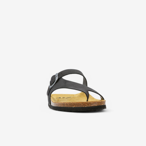 Battle Womens Sandal - Negro Nobuck (nubuck)