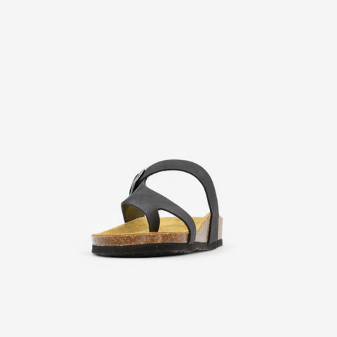 Battle Womens Sandal - Negro Nobuck (nubuck)